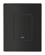 Vandens nuleidimo Mygtukas Grohe Even matt black apdailos su dvigubu nuleidimu