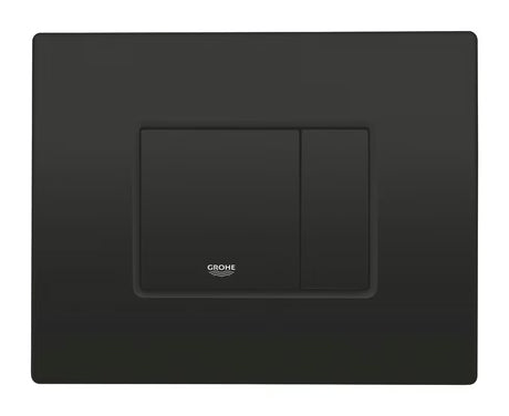 Vandens nuleidimo Mygtukas Grohe Even matt black apdailos su dvigubu nuleidimu