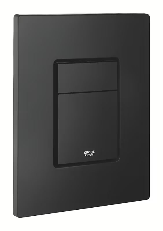 Vandens nuleidimo Mygtukas Grohe Even matinės juodos spalvos phantom black