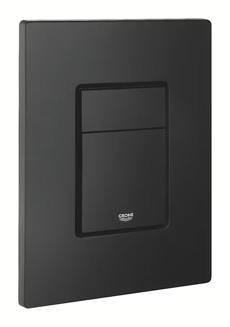 Vandens nuleidimo Mygtukas Grohe Even matinės juodos spalvos phantom black