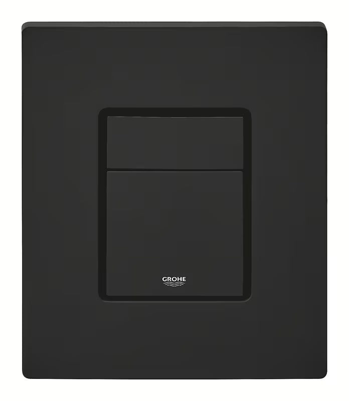 Vandens nuleidimo Mygtukas Grohe Even matinės juodos spalvos phantom black