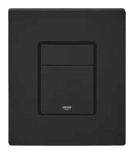 Vandens nuleidimo Mygtukas Grohe Even matinės juodos spalvos phantom black