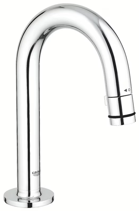Chromuotas praustuvo ventilis Grohe Universal su praustuvo dugno vožtuvas C formos su start/stop funkcija