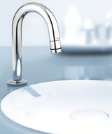 Chromuotas praustuvo ventilis Grohe Universal su praustuvo dugno vožtuvas C formos su start/stop funkcija
