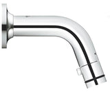 Chromuotas sieninis praustuvo ventilis Grohe Universal su trumpu snapu ir sukamuoju valdymu start stop.