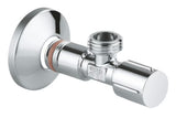 Kampinis ventilis Grohe Universal su metaline rankenėle ir rozete, DN 15