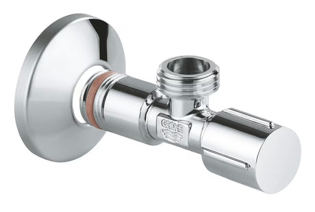 Kampinis ventilis Grohe Universal su metaline rankenėle ir rozete, DN 15