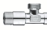 Kampinis ventilis Grohe Universal su metaline rankenėle ir rozete, DN 15