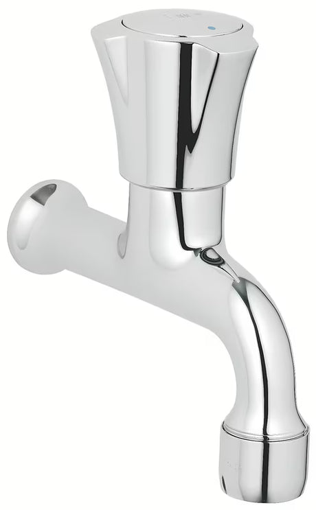 Chromuotas praustuvo ventilis Grohe Costa pro montuoti ant sienos, su aeratoriumi ir Grohe StarLight paviršiumi.