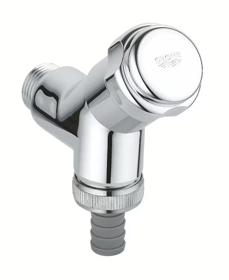 Kampinis ventilis Grohe pro montuojamas ant sienos, su tepimo kamera 1/2 ir Grohe StarLight paviršiumi