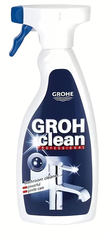 Grohe Grohclean valymo priemonė 500 ml buteliuke su purkštuvu, skirtas pro vonios kambariui ir virtuvei