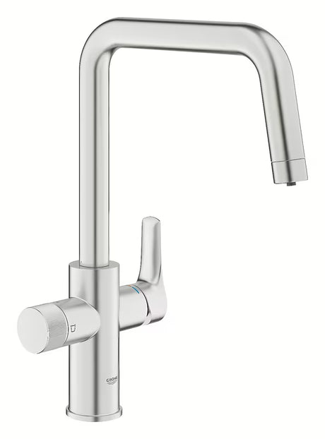 Virtuvinis maišytuvas Grohe Blue Pure 2022 su filtravimo funkcija, apdaila – supersteel