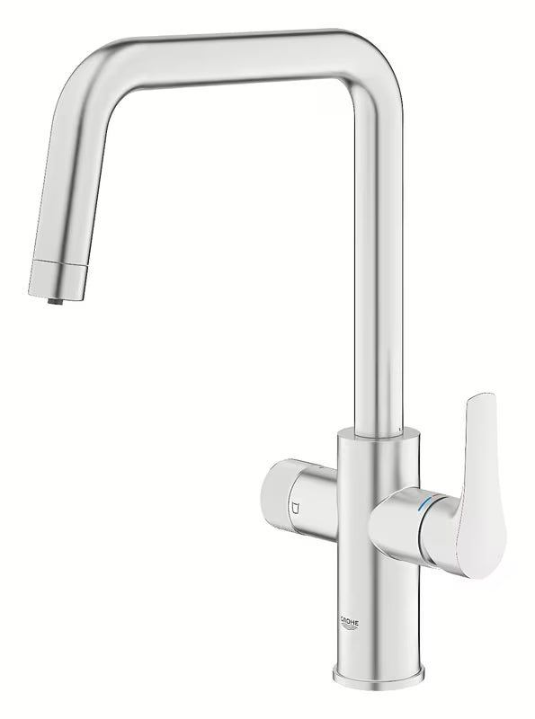Virtuvinis maišytuvas Grohe Blue Pure 2022 su filtravimo funkcija, apdaila – supersteel