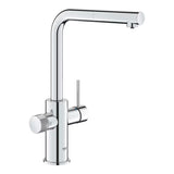 Grohe Blue Pure 2022 svirtinis virtuvinis maišytuvas su filtravimo funkcija, chromas
