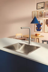 Grohe Blue Pure 2022 virtuvinis maišytuvas su filtravimo funkcija, supersteel apdailos
