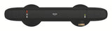 Termostatinė sieninė dušo maišytuvas Grohe Grohtherm 1000, matinės juodos spalvos