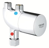 Apsauga nuo nusiplikymo Grohe Grohtherm Micro pro saugesniam karšto vandens naudojimui