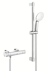 Grohe Grohtherm 800 Cosmopolitan termostatinė dušo maišytuvas chromo spalvos, su dušo komplektu ir stovu
