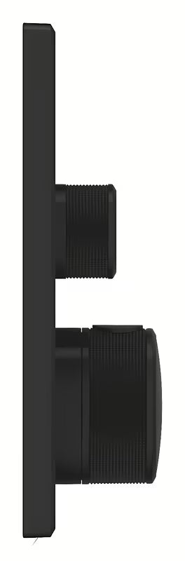 Potinkinė termostatinė dušo maišytuvas Grohe Grohtherm smartcontrol, apdaila phantom black