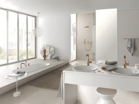 Potinkinė termostatinė dušo maišytuvas Grohe Grohtherm smartcontrol, variantas warm sunset, su smartcontrol valdymu