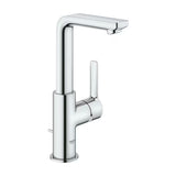 Grohe Lineare aukšta svirtinis praustuvo maišytuvas su praustuvo dugno vožtuvas chromo spalvos