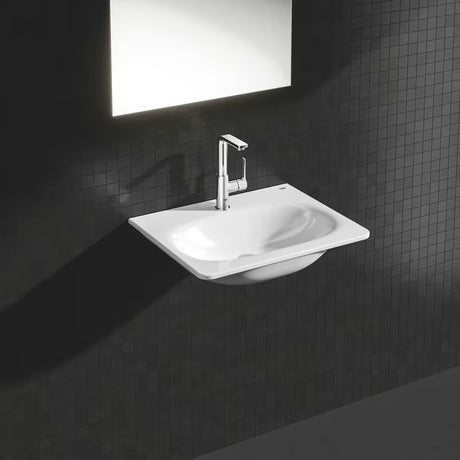 Grohe Lineare aukšta svirtinis praustuvo maišytuvas su praustuvo dugno vožtuvas chromo spalvos