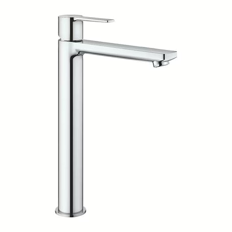 Grohe Lineare aukšta svirtinis praustuvo maišytuvas chromo spalvos be praustuvo dugno vožtuvas