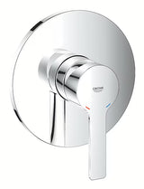 Grohe Lineare svirtinis potinkinė dušo maišytuvas chromo apdaila be potinkinio korpuso