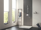 Grohe Lineare svirtinis potinkinė dušo maišytuvas chromo apdaila be potinkinio korpuso