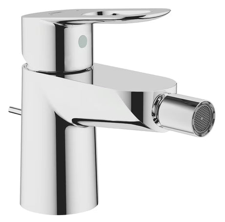 Chromuota bidė maišytuvas Grohe Loop su svirtiniu valdymu ir išleidimo vožtuvu