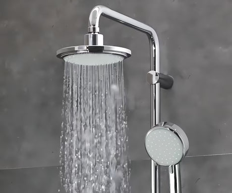 Dušo sistema Grohe New Tempesta Cosmopolitan 160 su termostatiniu maišytuvu chromo spalvos