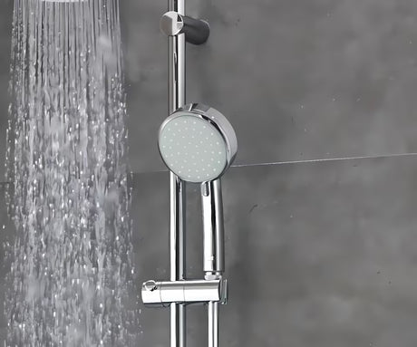 Dušo sistema Grohe New Tempesta Cosmopolitan 160 su termostatiniu maišytuvu chromo spalvos