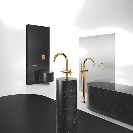 Nuleidimo vandens nuleidimo mygtukas Grohe Nova Cosmopolitan S spalva cool sunrise pro potinkiniai bakeliai