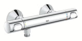 Termostatinė sieninė dušo maišytuvas Grohe Precision Flow chromo spalvos su SafeStop ir EcoJoy