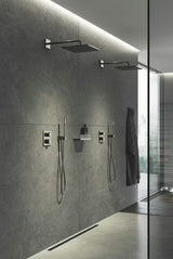 Viršutinis dušas Grohe Rainshower, paviršius Cool Sunrise