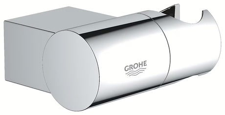 Sieninis reguliuojamas dušo laikiklis Grohe Rainshower chromo spalvos su GROHE StarLight paviršiumi.