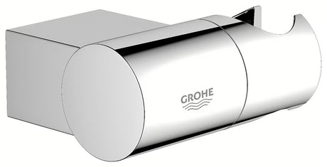 Sieninis reguliuojamas dušo laikiklis Grohe Rainshower chromo spalvos su GROHE StarLight paviršiumi.