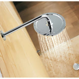 Chromuotas metalinis dušo galvos alkūnė Grohe Rainshower, 286 mm ilgio, pro viršutiniam dušui