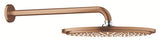 Grohe Rainshower Cosmopolitan Metal viršutinis dušas 310 su dušo laikikliu, apdaila brushed warm sunset