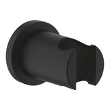 Nejudantis dušo laikiklis Grohe Rainshower neutral su apvalia rozete, phantom black spalvos.