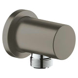 Išvadas potinkinis dušai Grohe Rainshower neutral su apvalia rozete, paviršius brushed hard graphite