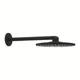 Grohe Rainshower smartactive viršutinis dušas su 430 mm dušo laikikliu, phantom black spalvos