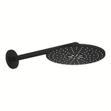 Grohe Rainshower smartactive viršutinis dušas su 430 mm dušo laikikliu, phantom black spalvos
