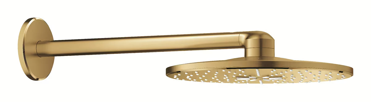Viršutinis dušas Grohe Rainshower 310 SmartActive su dušo laikikliu, cool sunrise brushed spalvos