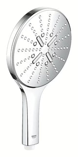 Chromuotas rankinis dušelis Grohe Rainshower 150 SmartActive su trimis srovėmis ir SmartTip valdymu