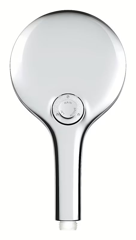Chromuota rankinė dušo galvutė Grohe Rainshower 130 SmartActive su trimis srovės režimais