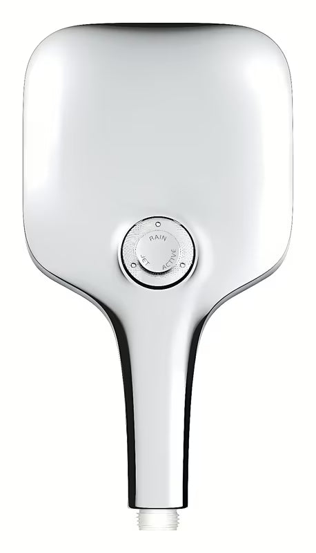 Rankinis dušas Grohe Rainshower 130 SmartActive Cube chromo spalvos, su trimis srovės režimais