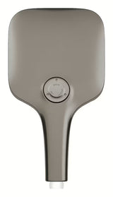 Rankinė dušo galvutė Grohe Rainshower 130 SmartActive Cube, šukuoto hard graphite spalvos