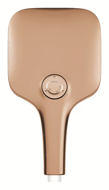 Rankinė dušo galvutė Grohe Rainshower 130 SmartActive Cube, brushed warm sunset paviršiaus