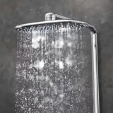 Grohe Rainshower smartcontrol dušo sistema su termostatiniu maišytuvu chromo spalvos, su 360 mm viršutiniu dušu ir rankiniu dušeliu